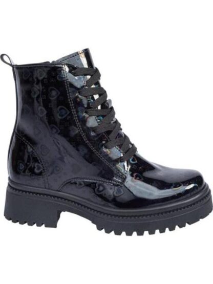 BOTIN MILITAR CORAZONES NEGRO YU YIN - Image 2