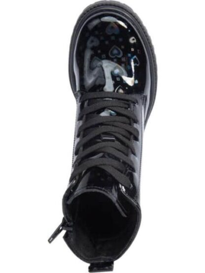 BOTIN MILITAR CORAZONES NEGRO YU YIN - Image 3