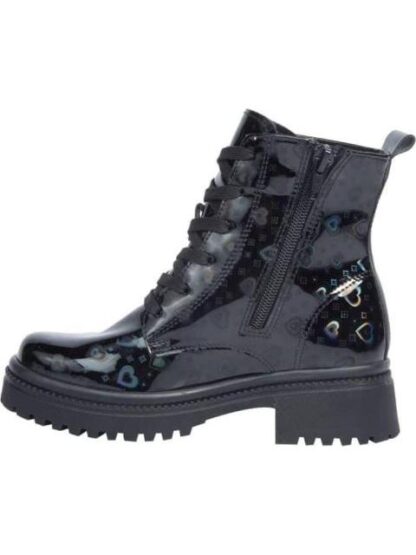 BOTIN MILITAR CORAZONES NEGRO YU YIN - Image 5