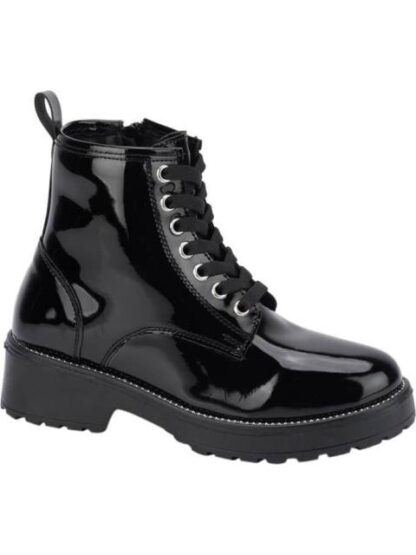 BOTIN MILITAR DE CHAROL NEGRO BAMBINO - Image 2