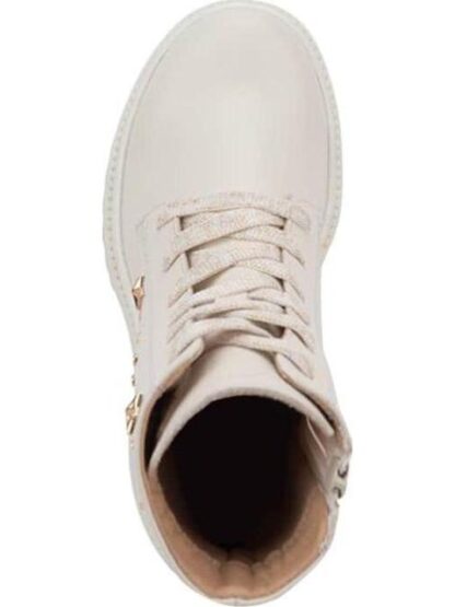 BOTIN MILITAR ESTRELLAS BEIGE/HUESO YU YIN - Image 3