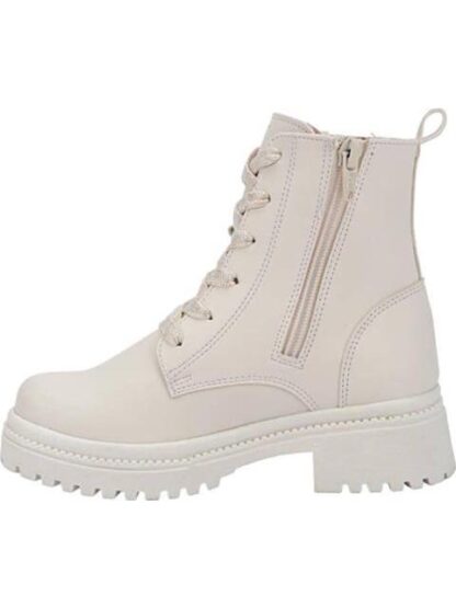 BOTIN MILITAR ESTRELLAS BEIGE/HUESO YU YIN - Image 5