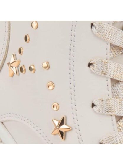 BOTIN MILITAR ESTRELLAS BEIGE/HUESO YU YIN - Image 6