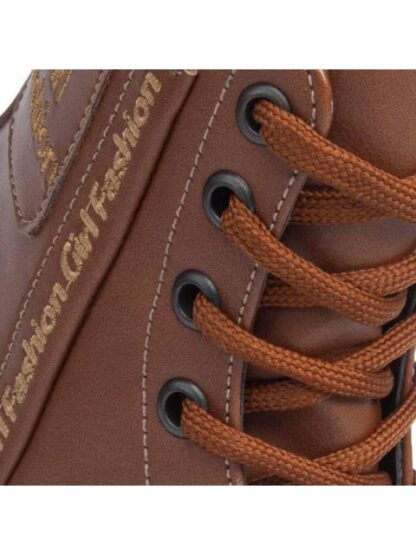 BOTIN MILITAR LETRAS COGNAC VIVIS SHOES KIDS - Image 6
