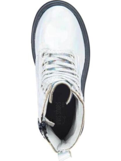 BOTIN MILITAR METALICO PLATA VIVIS SHOES KIDS - Image 3