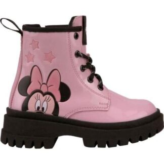 BOTIN MILITAR MINNIE MOUSE ROSA MINNIE