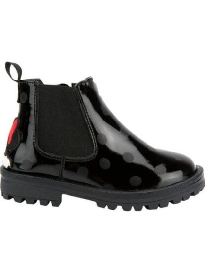 BOTIN MINNIE MOUSE NEGRO MINNIE