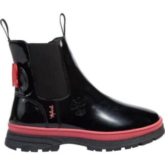 BOTIN MINNIE MOUSE NEGRO MINNIE