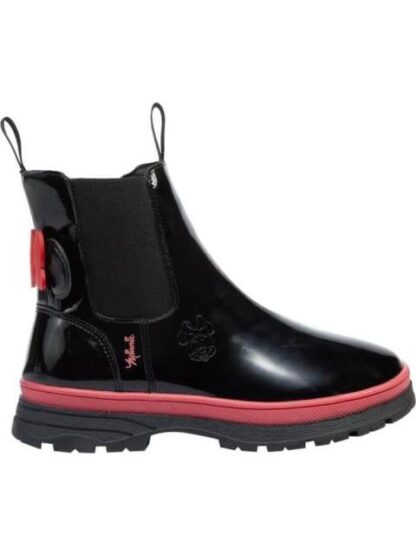BOTIN MINNIE MOUSE NEGRO MINNIE