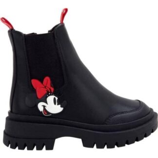 BOTIN MINNIE MOUSE SUELA TRACK NEGRO MINNIE