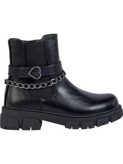 BOTIN SUELA TRACK CADENA NEGRO VIVIS SHOES KIDS