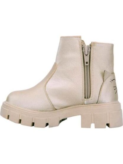 BOTIN SUELA TRACK GATO BEIGE/HUESO VIVIS SHOES KIDS - Image 5