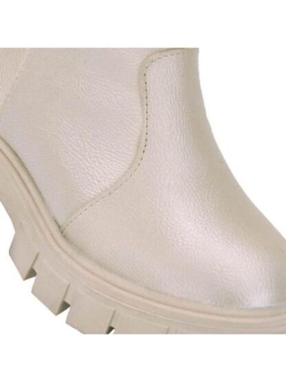 BOTIN SUELA TRACK GATO BEIGE/HUESO VIVIS SHOES KIDS - Image 6