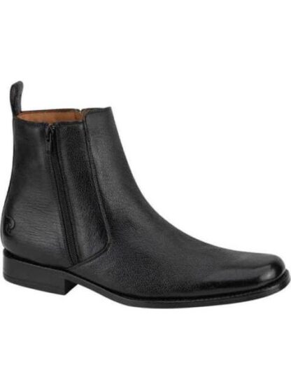 BOTIN VESTIR AJUSTE CON CIERRE NEGRO SCHATZ - Image 2