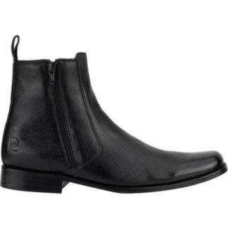BOTIN VESTIR AJUSTE CON CIERRE NEGRO SCHATZ
