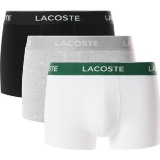 BOXERS LACOSTE SET 3 BOXER NEGRO LACOSTE