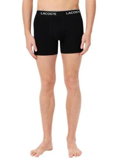 BOXERS LACOSTE SET 3 BOXER NEGRO LACOSTE - Image 5