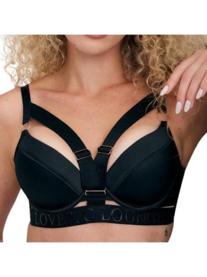 BRASIER ACCESORIO EN PECHO NEGRO LOVE TO LOUNGE - Image 6