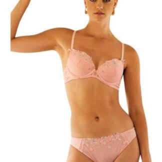 BRASIER BORDADO ROSA LOVE TO LOUNGE