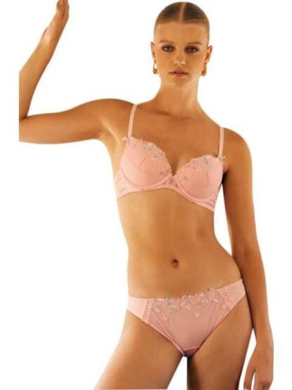 BRASIER BORDADO ROSA LOVE TO LOUNGE