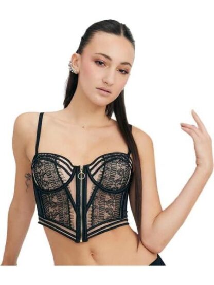 BRASIER BUSTIER NEGRO LOVE TO LOUNGE - Image 2