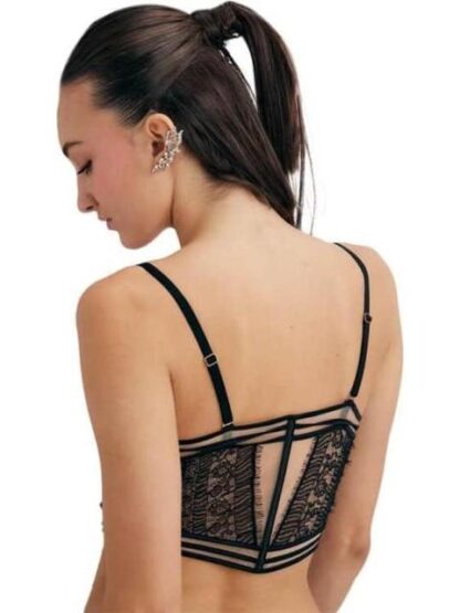 BRASIER BUSTIER NEGRO LOVE TO LOUNGE - Image 3
