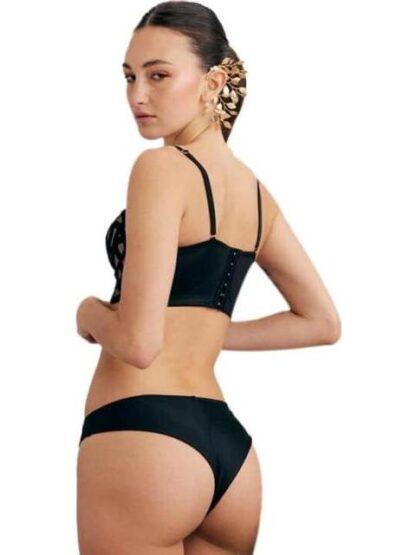 BRASIER BUSTIER NEGRO LOVE TO LOUNGE - Image 4