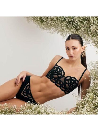 BRASIER BUSTIER NEGRO LOVE TO LOUNGE - Image 6