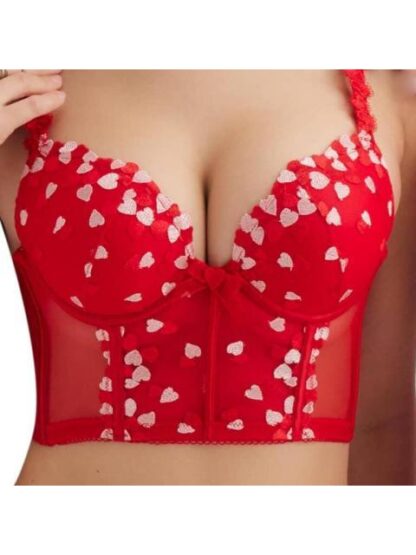 BRASIER BUSTIER ROJO LOVE TO LOUNGE - Image 6