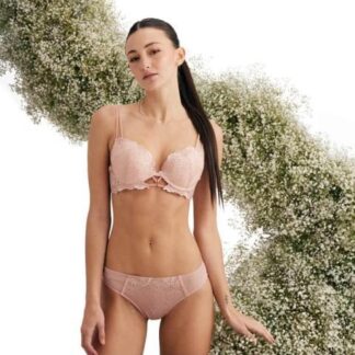 BRASIER DE ENCAJE ROSA CARNIVAL