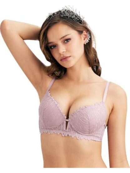 BRASIER DE ENCAJE ROSA CARNIVAL - Image 2