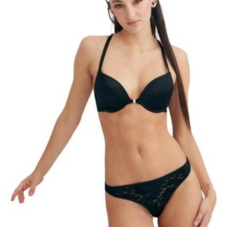 BRASIER PUSH UP NEGRO LOVE TO LOUNGE