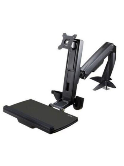 STARTECH  ESTACION DE TRABAJO DE PIE Y SENTADO HASTA 8KG PARA MONITOR 24 NEGRO - Image 2