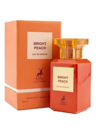 BRIGHT PEACH UNISEX MAISON ALHAMBRA 80 ML EDP SPRAY