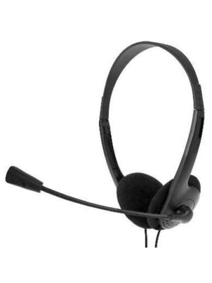 BROBOTIX AUDIFONOS CON MICROFONO 651497 ALAMBRICO 1.8 METROS 2X 3.5MM NEGRO - Image 2
