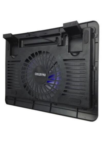 BROBOTIX BASE ENFRIADORA PARA LAPTOP 15 CON 1 VENTILADOR DE 320RPM NEGRO - Image 2