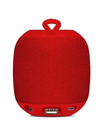 BROBOTIX BOCINA PORTATIL 263816 BLUETOOTH INALAMBRICO 3W RMS USB ROJO - Image 2