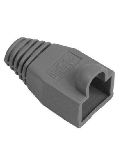 BROBOTIX BOTA PARA PLUG RJ-45 GRIS 100 PIEZAS