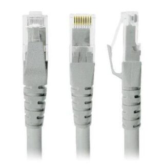 BROBOTIX CABLE PATCH CAT5E UTP RJ-45 MACHO - RJ-45 MACHO 3 METROS GRIS