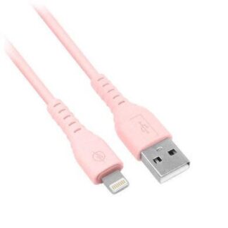 BROBOTIX CABLE USB A MACHO - LIGHTNING MACHO 1 METRO ROSA