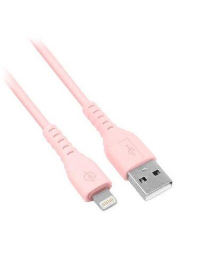 BROBOTIX CABLE USB A MACHO - LIGHTNING MACHO 1 METRO ROSA