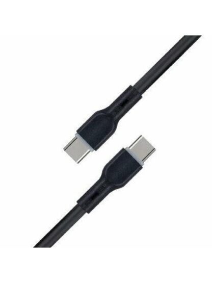 BROBOTIX CABLE USB-C MACHO - USB- C MACHO 1 METRO NEGRO - Image 2