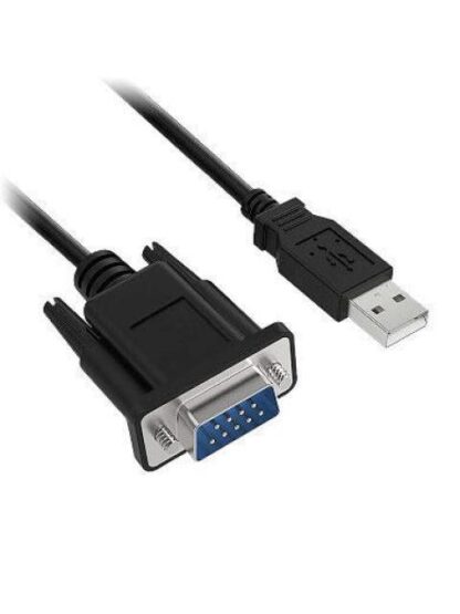 BROBOTIX CABLE USB MACHO - DB-9 MACHO NEGRO - Image 2