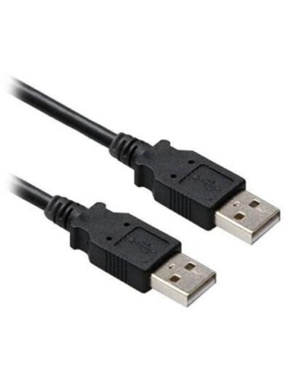 BROBOTIX CABLE USB MACHO - USB MACHO 4.5 METROS NEGRO