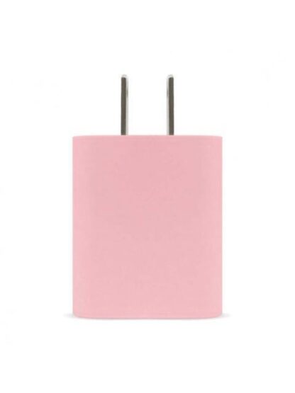 BROBOTIX CARGADOR DE PARED 6001332 5V 1X USB-A ROSA - INCLUYE CABLE USB A - USB C - Image 4