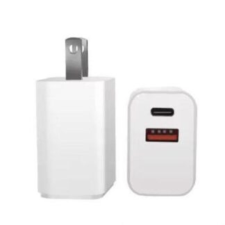 BROBOTIX CARGADOR DE PARED 6005552 38W 1X USB-C 1X USB-A BLANCO