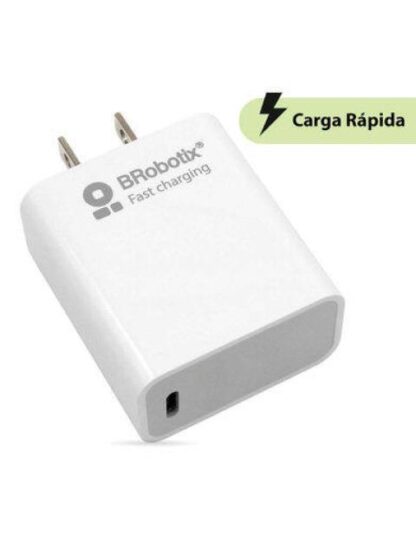 BROBOTIX CARGADOR DE PARED 6006610 20W 1X USB-C BLANCO - Image 2