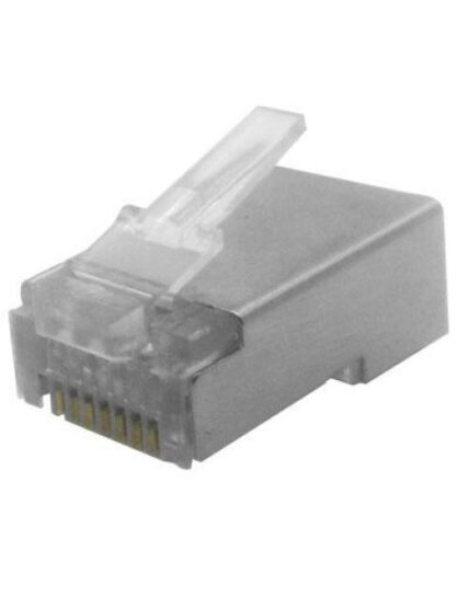 BROBOTIX CONECTOR RJ-45 CAT5E TRANSPARENTE 100 PIEZAS