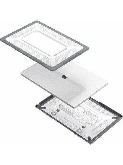 BROBOTIX FUNDA 6007396 PARA MACBOOK AIR 13.6 GRIS - Image 4