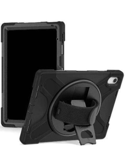 BROBOTIX FUNDA USO RUDO CON CORREA Y GIRO 360° PARA IPAD 10.9-10.ª GENERACION NEGRO - Image 2